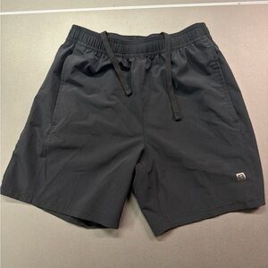 Men’s Athletic Gym Shorts Running Workout Fitness Casual Cotton Blend Pockets S